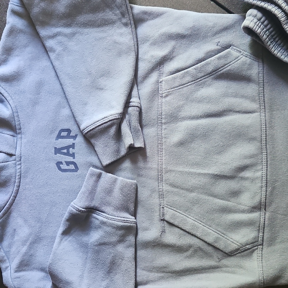 GAP Slate Blue Hoodie and Joggers Set - Picture 2 of 8